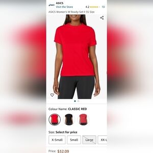 NWT ASICS Size Medium Tech T-Shirt